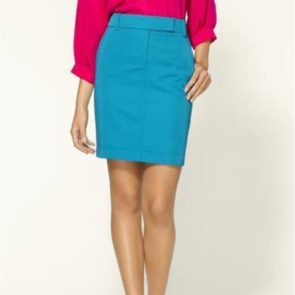 Trina Turk turquoise blue skirt! Gorgeous! NEW!!